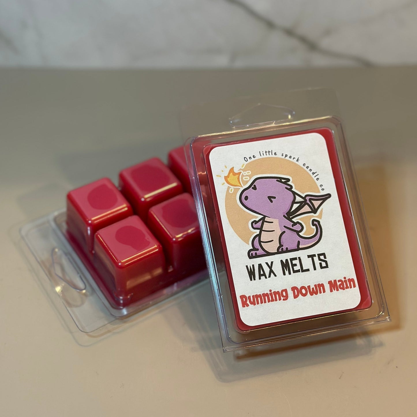 Running down Main Wax Melts