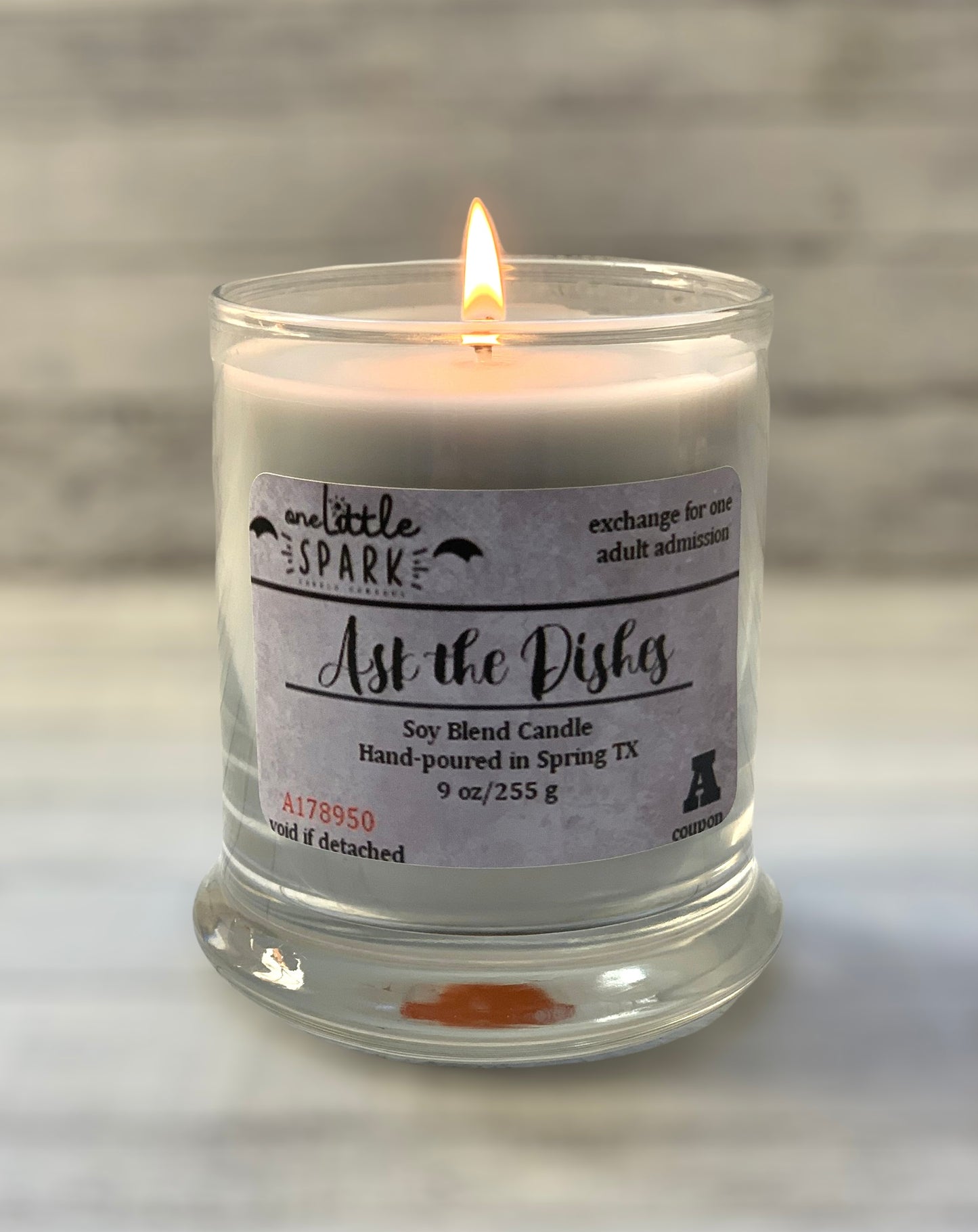 Ask The Dishes Candle