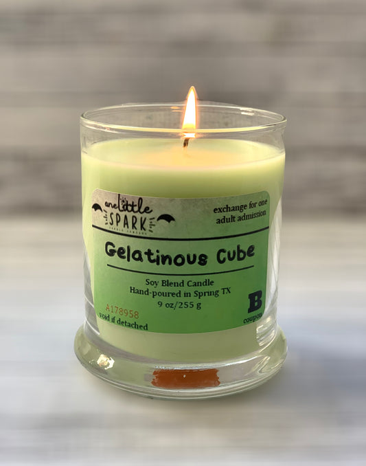 Gelatinous Cube Candle