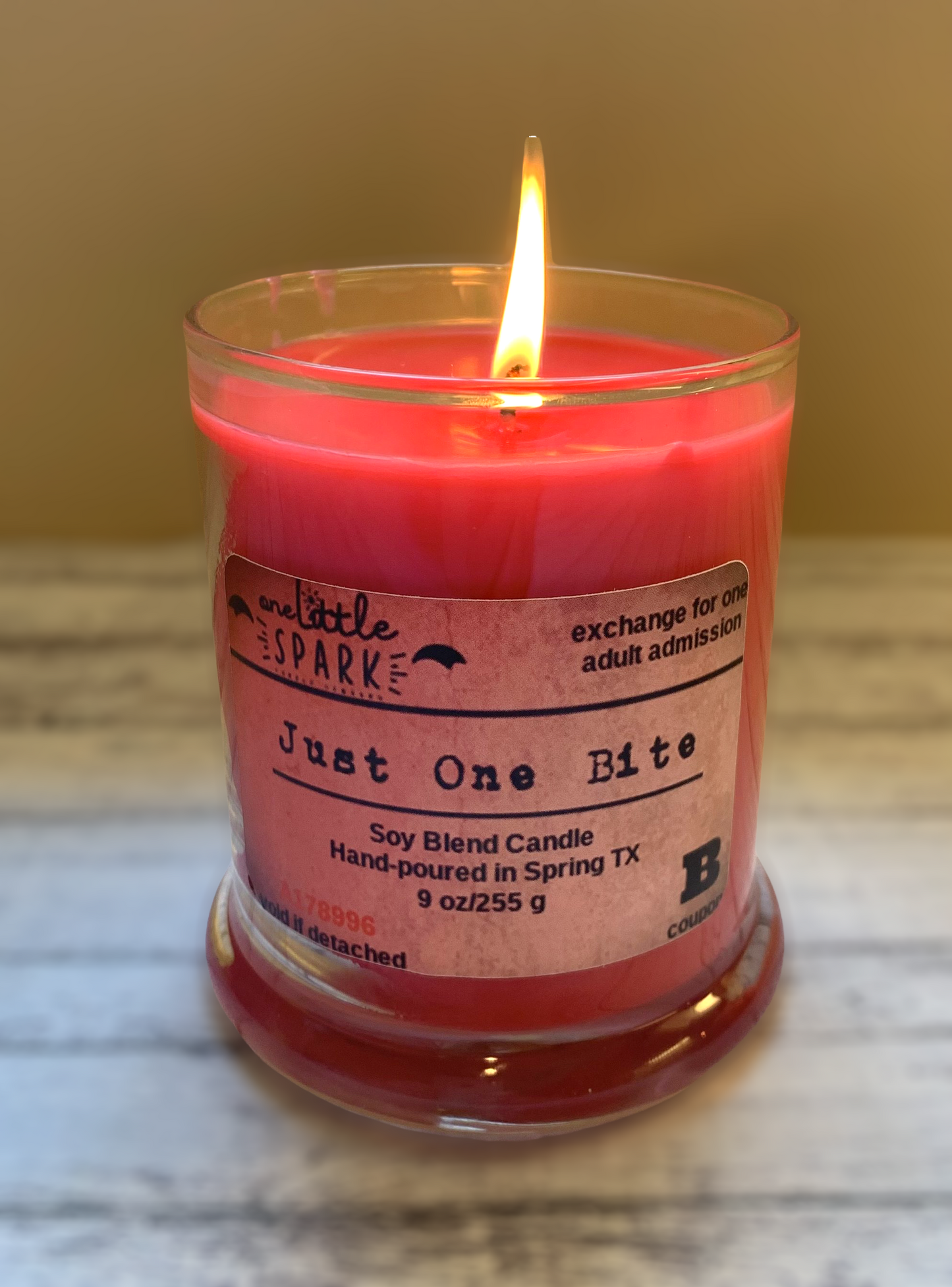 Just One Bite Candle